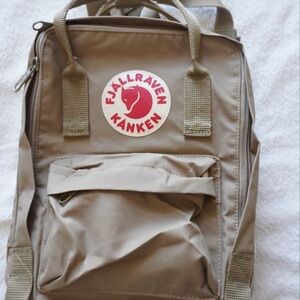 Fjallraven Kånken Beige Backpack New
